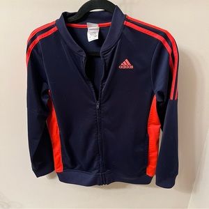 Adidas youth track jacket, size L